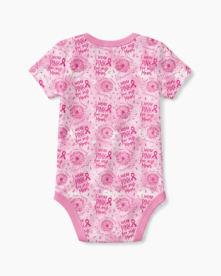 I Wear Pink For My Mom Bamboo Bodysuit