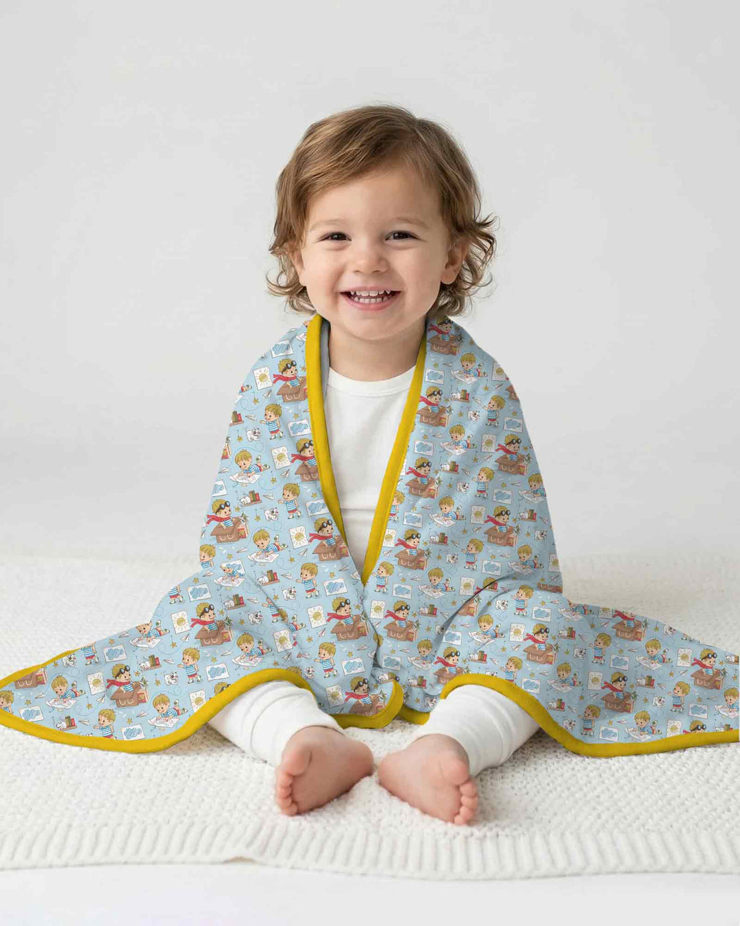 Tiny Explorer Tales Bamboo Blanket