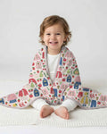 Strawberry School Style Bamboo Sleep Bag