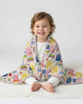 Sweet Rainbow School Adventure Bamboo Blanket