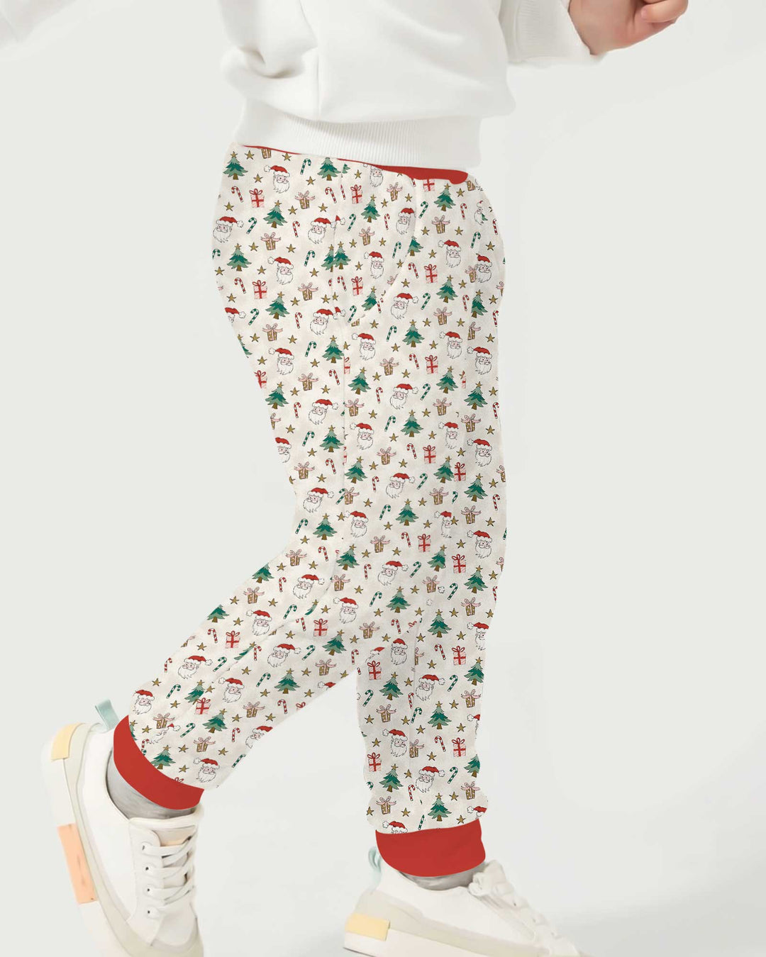 Snowy Santa Bamboo Jogger