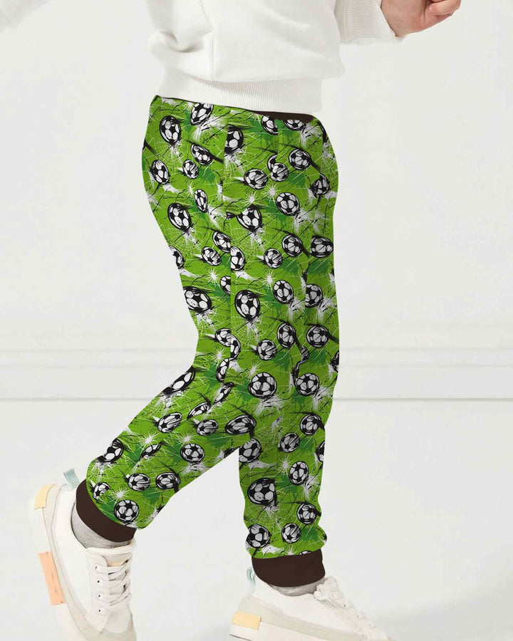 Green Soccer Energy Bamboo Jogger