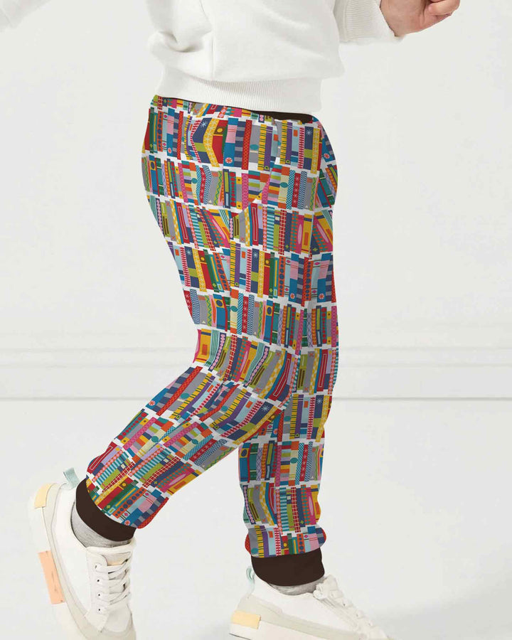 Rainbow Bookshelf Bamboo Jogger