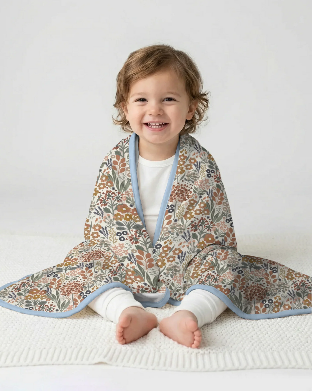 Autumn Meadow Botanicals Bamboo Blanket