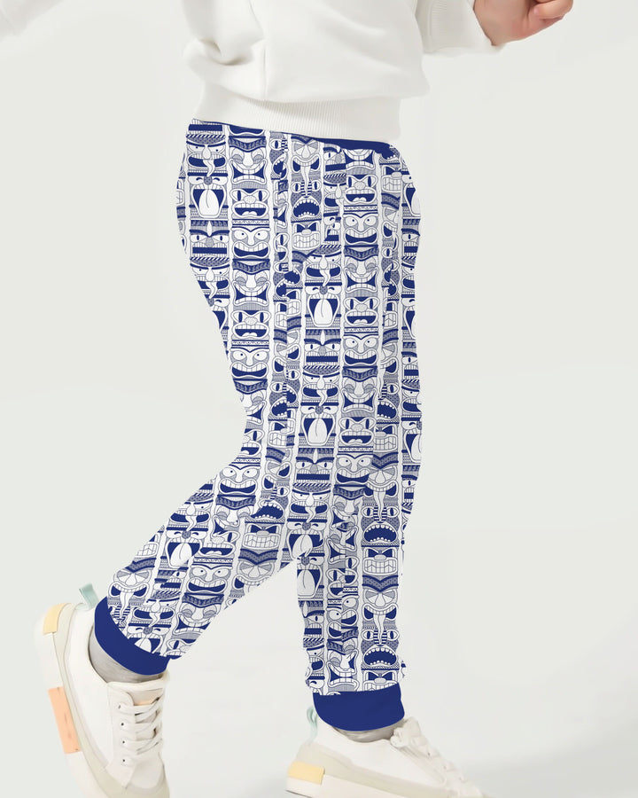 Friendly Totem Pole Figures Bamboo Jogger