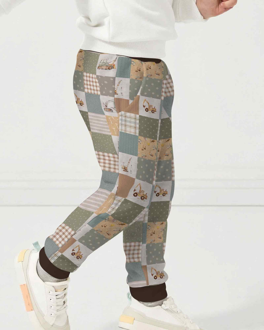 Construction Trucks Bamboo Jogger
