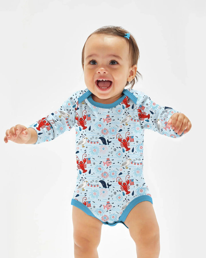 Celebrate 4th of July Family Matching Bamboo Bodysuit