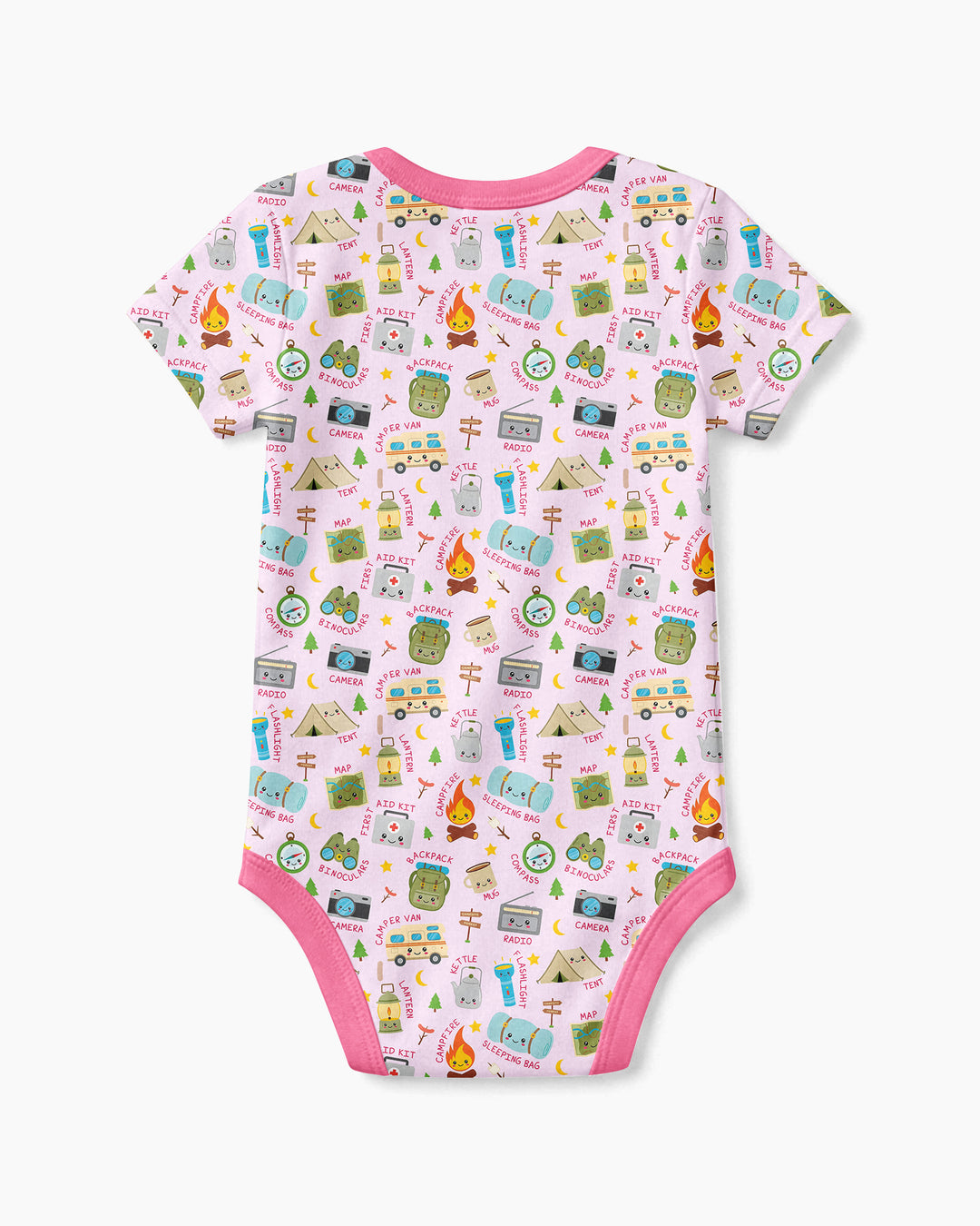 Little Camp Adventure Family Matching Bamboo Bodysuit