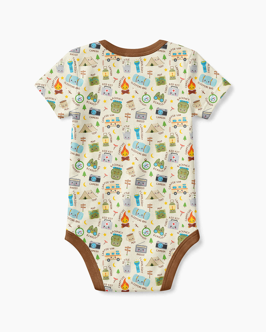 Little Camp Adventure Family Matching Bamboo Bodysuit