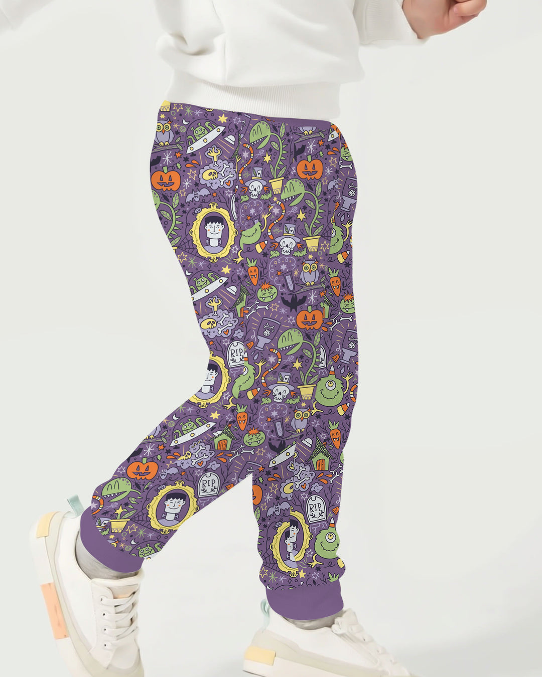 Halloween Monster Fun Bamboo Jogger