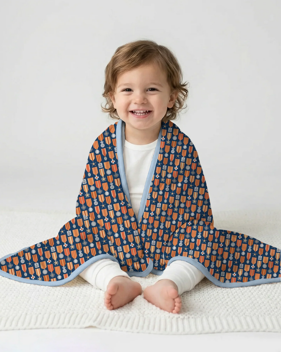 Little Hero Bamboo Blanket