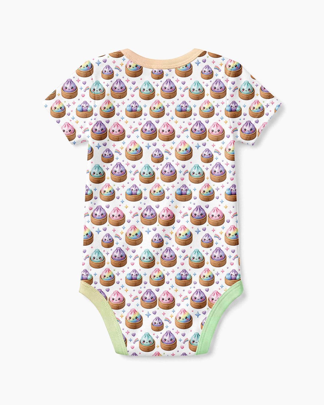Cute Glitter Dumpling Bamboo Bodysuit