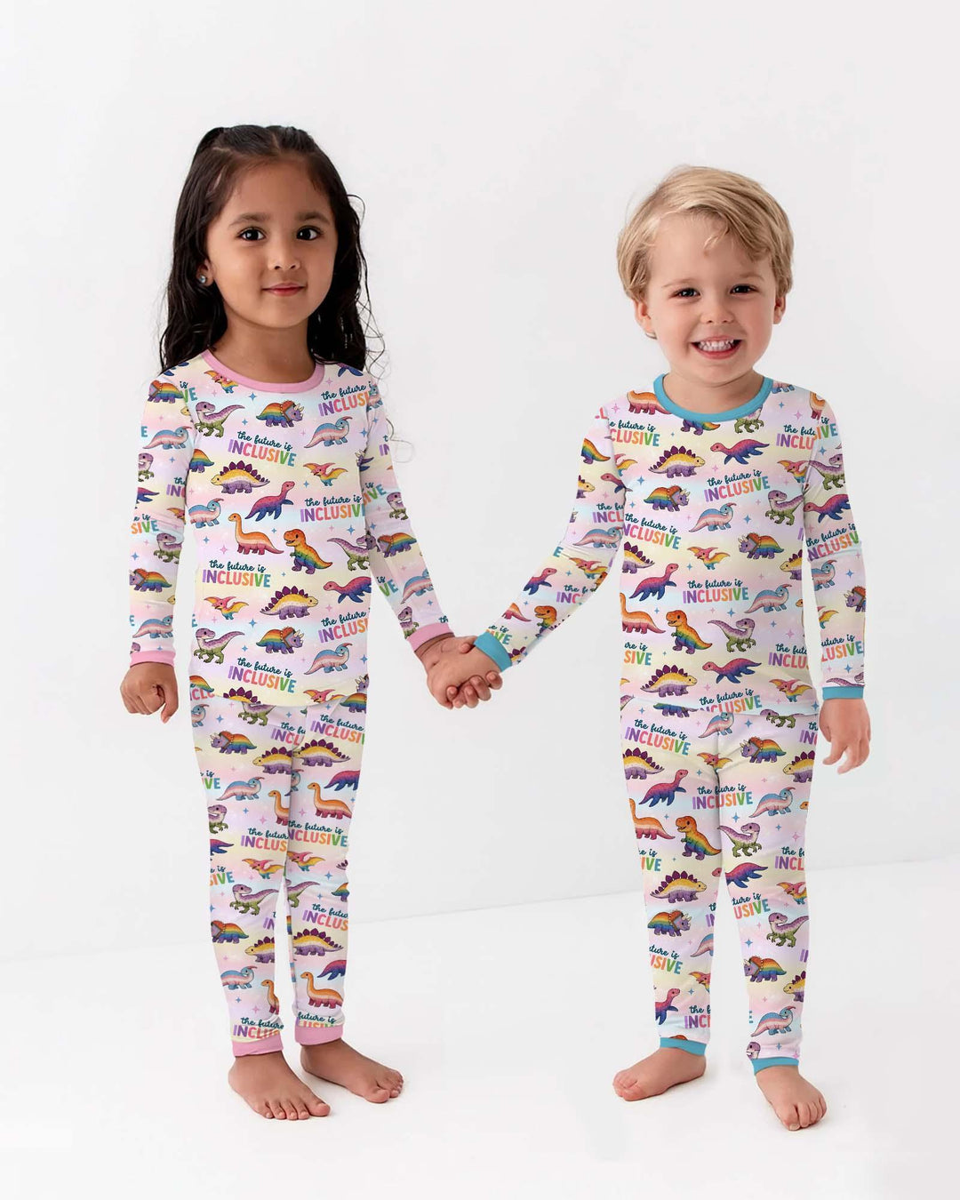 The Future is Inclusive Bamboo Two Piece Long Sleeve Pajama Set