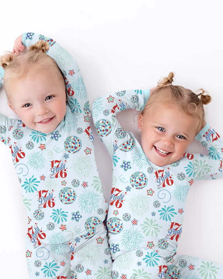 Land Of Free Family Matching Bamboo Shorty Zippy