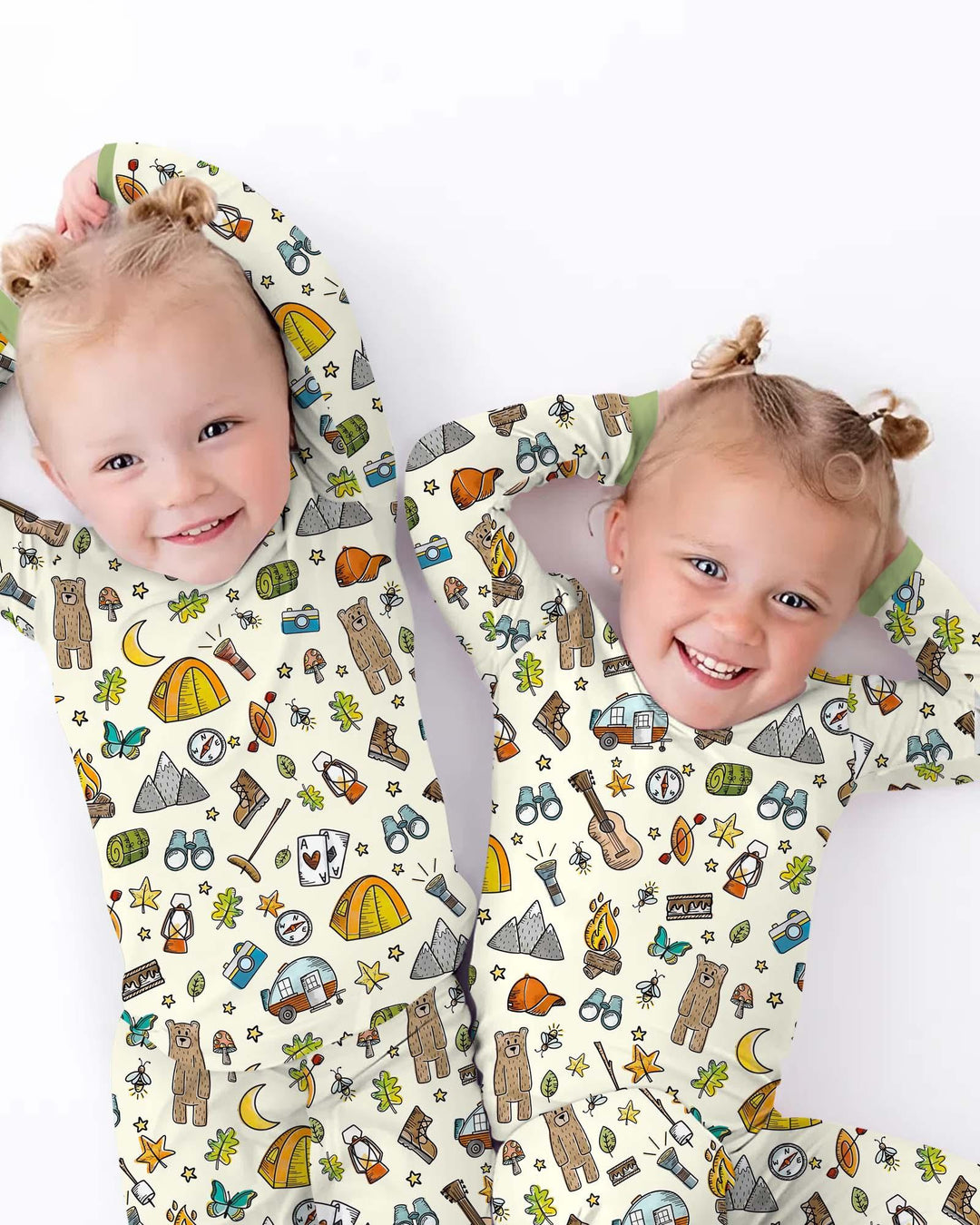 Love Camping Matching Family Bamboo Convertible Zippy