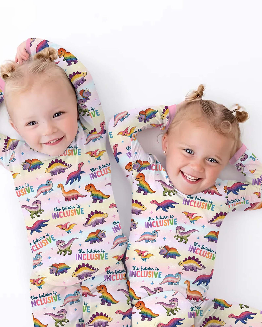 The Future is Inclusive Bamboo Two Piece Long Sleeve Pajama Set