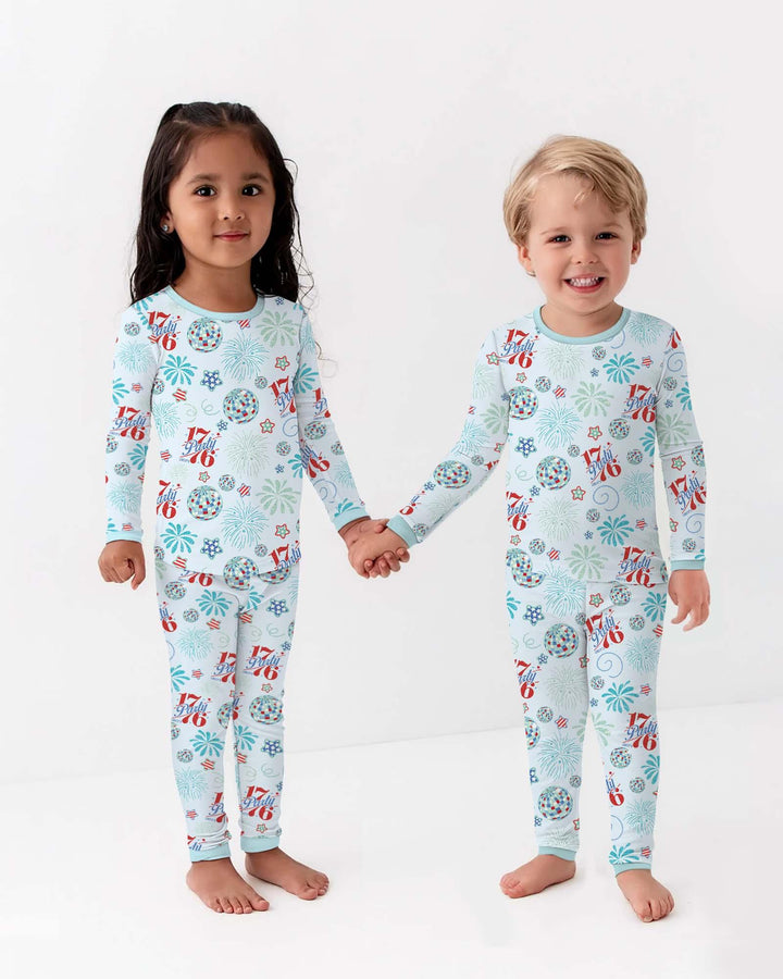 Land Of Free Family Matching Bamboo Shorty Zippy