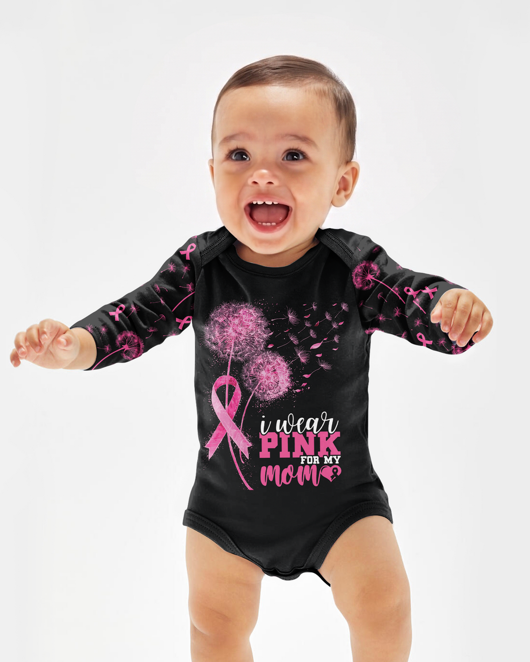 Dandelion Pink For Mom Bamboo Bodysuit