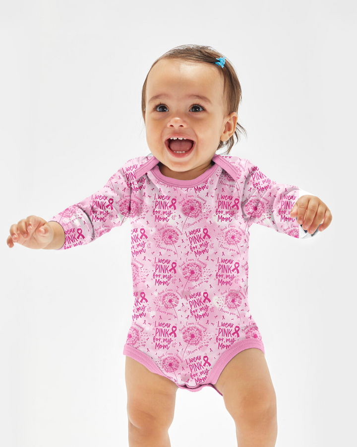 I Wear Pink For My Mom Bamboo Bodysuit
