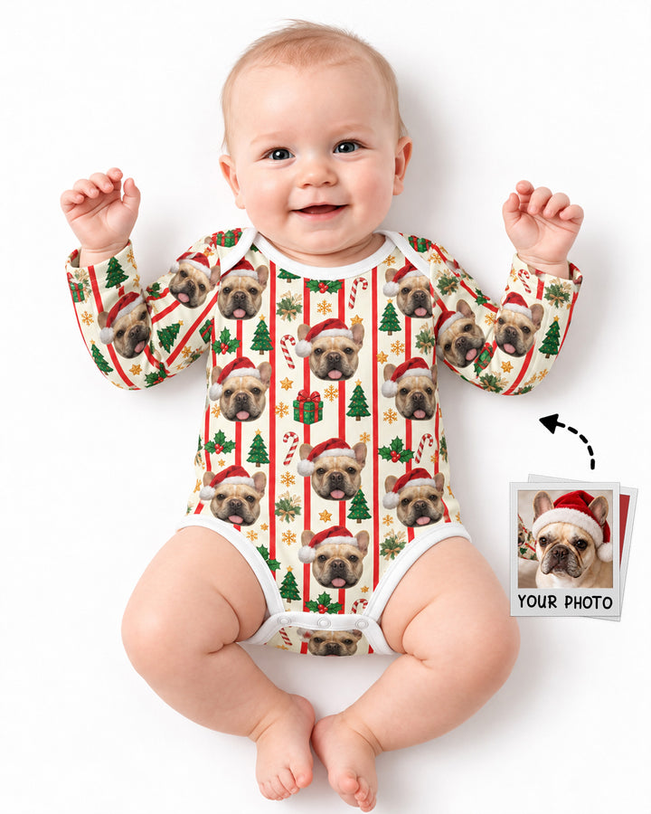 Santa Paws Cuddles Bamboo Bodysuit