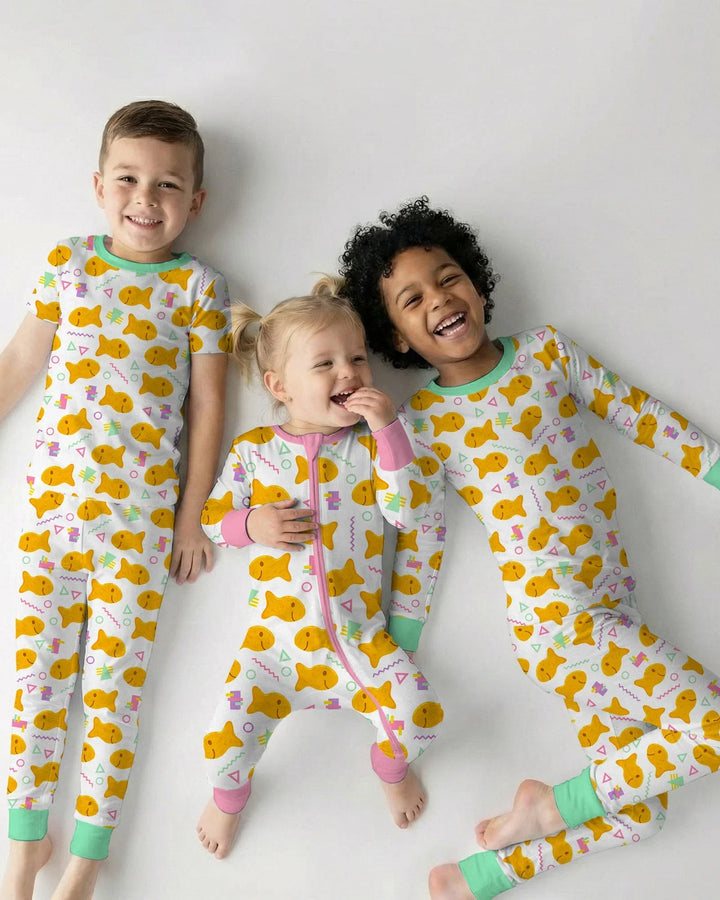 Template Bamboo Two Piece Long Sleeve Pyjamas Set