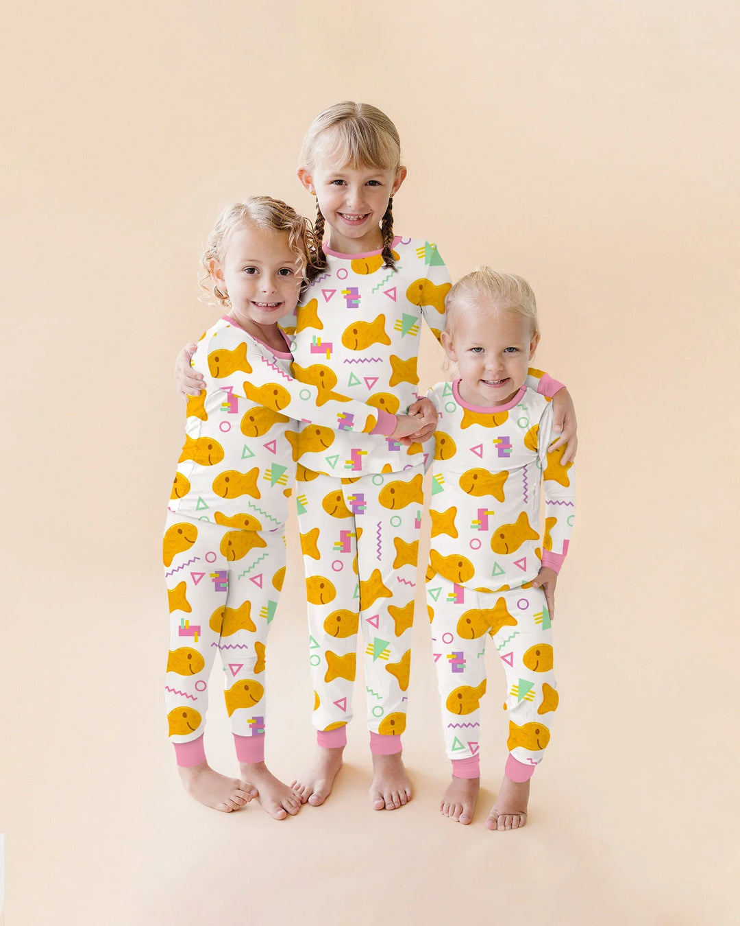 Template Bamboo Two Piece Long Sleeve Pyjamas Set