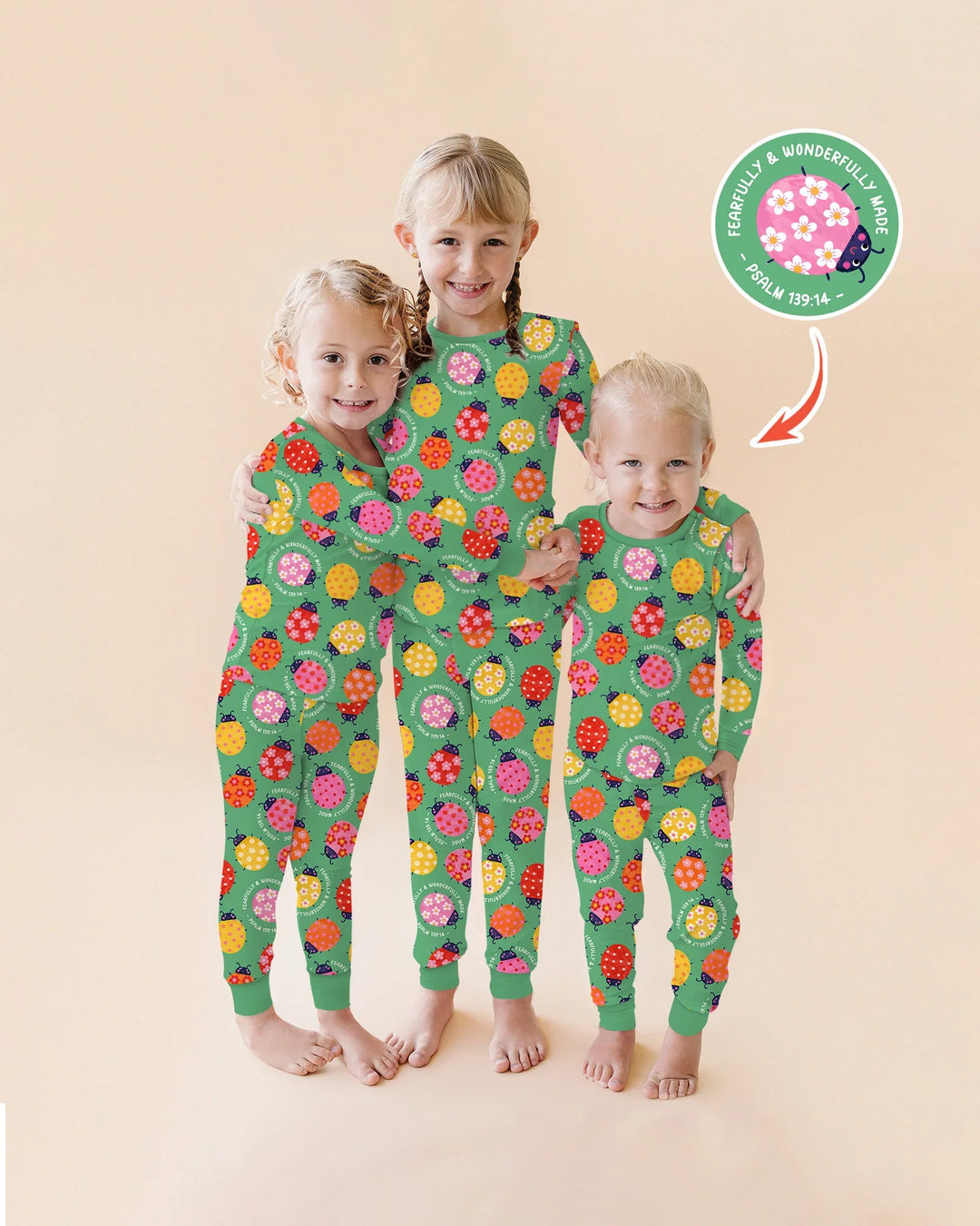 Template Bamboo Two Piece Long Sleeve Pyjamas Set