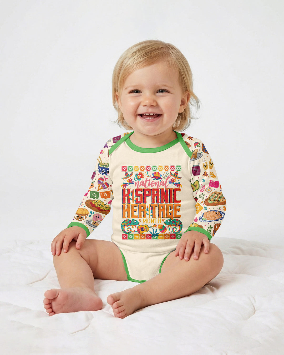 Hispanic Heritage Fiesta Bamboo Bodysuit