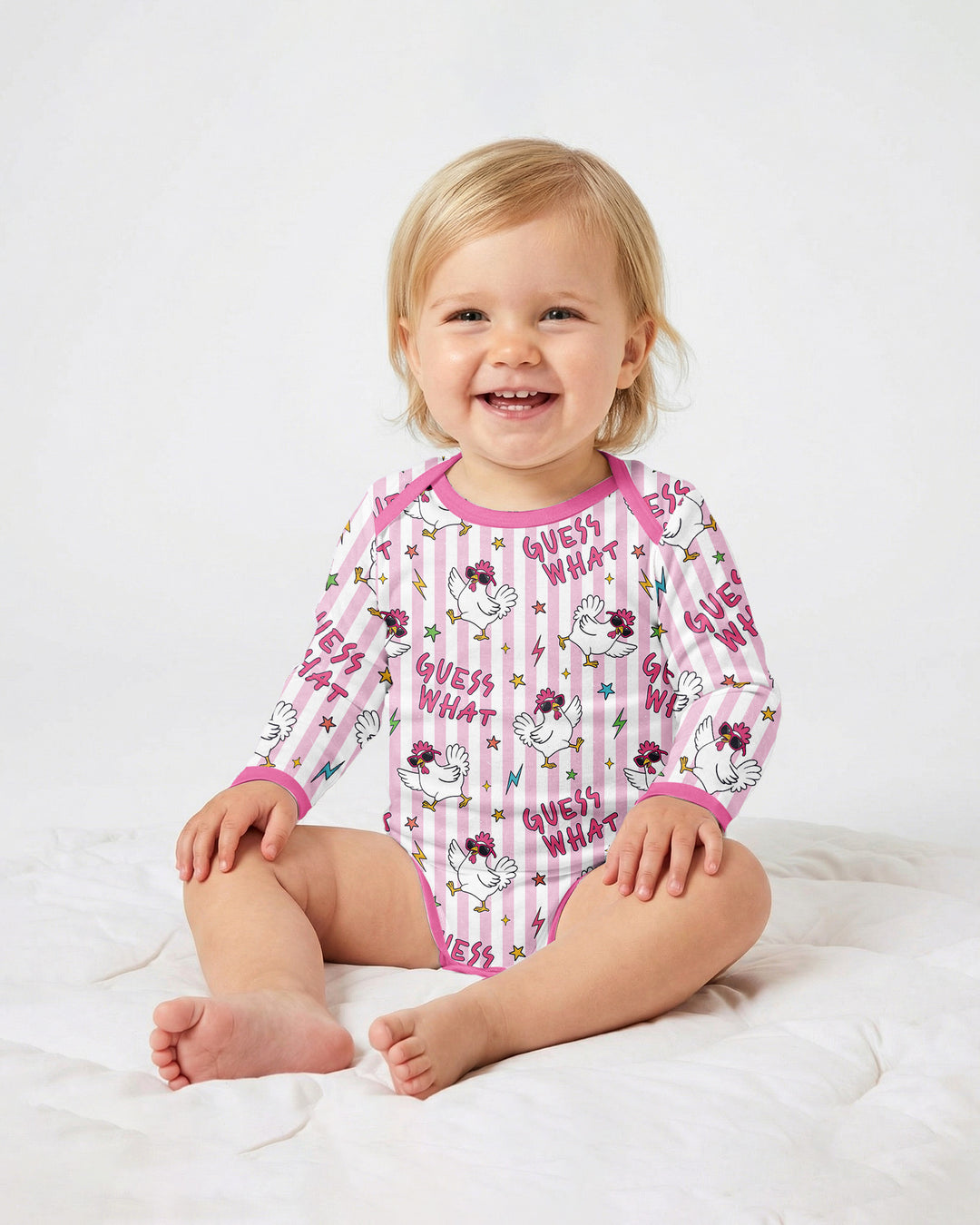 Guess What? Chicken Butt! Bamboo Bodysuit
