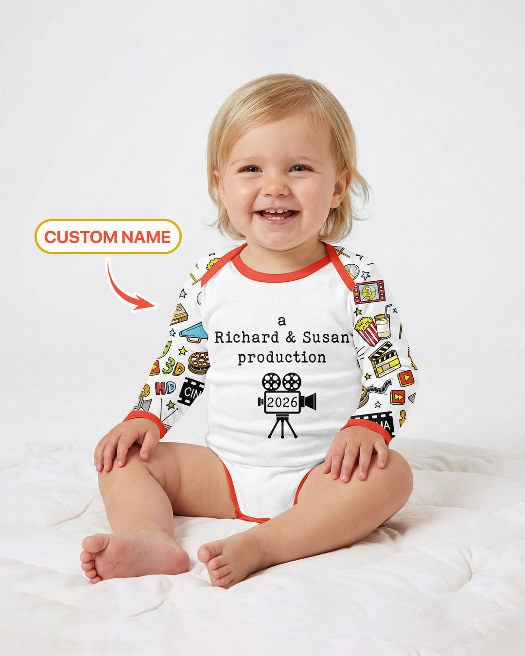 A Mom & Dad Production Bamboo Bodysuit