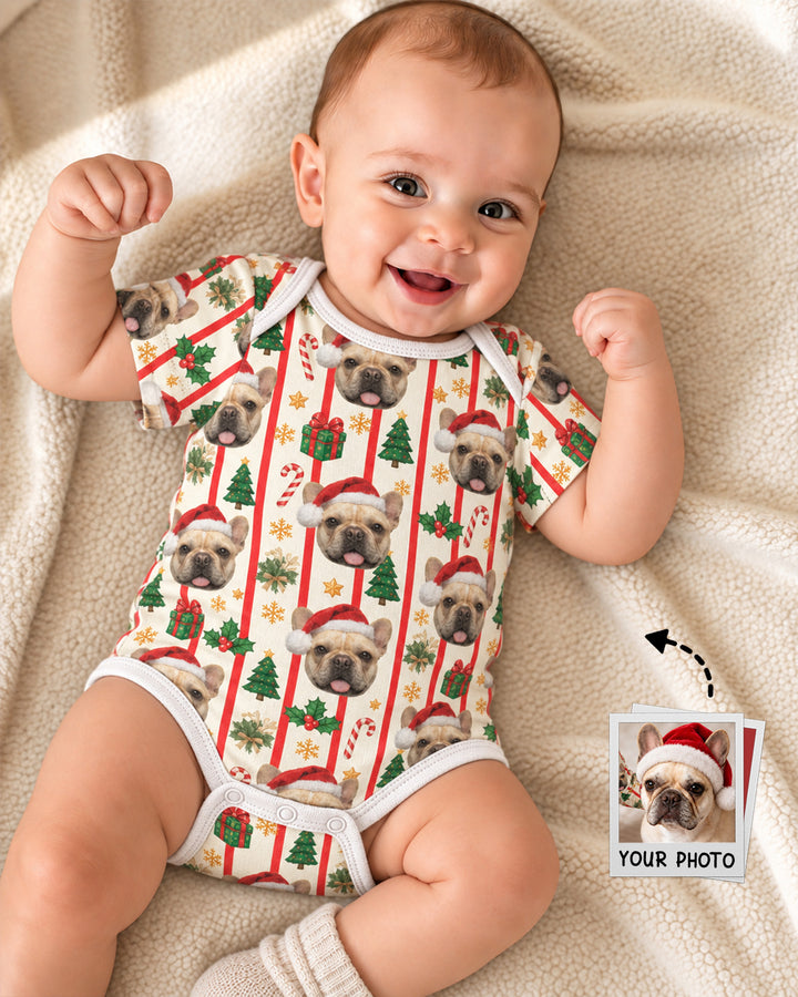 Santa Paws Cuddles Bamboo Bodysuit