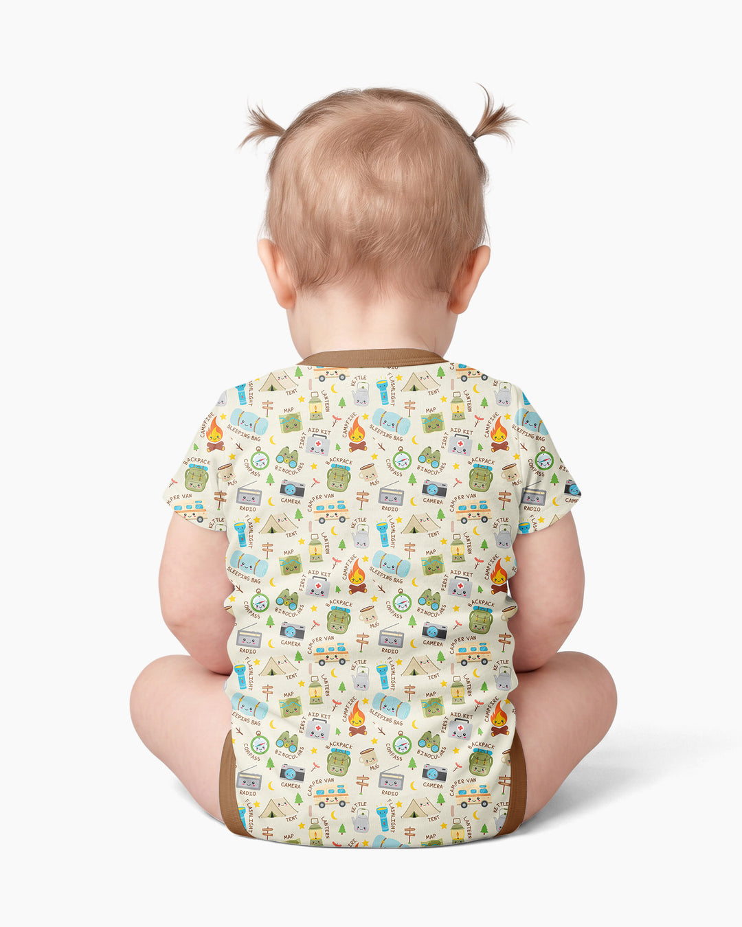 Little Camp Adventure Family Matching Bamboo Bodysuit