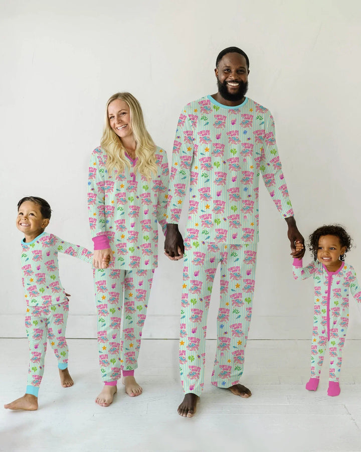 Turtley Over It Family Matching Bamboo Convertible Zippy