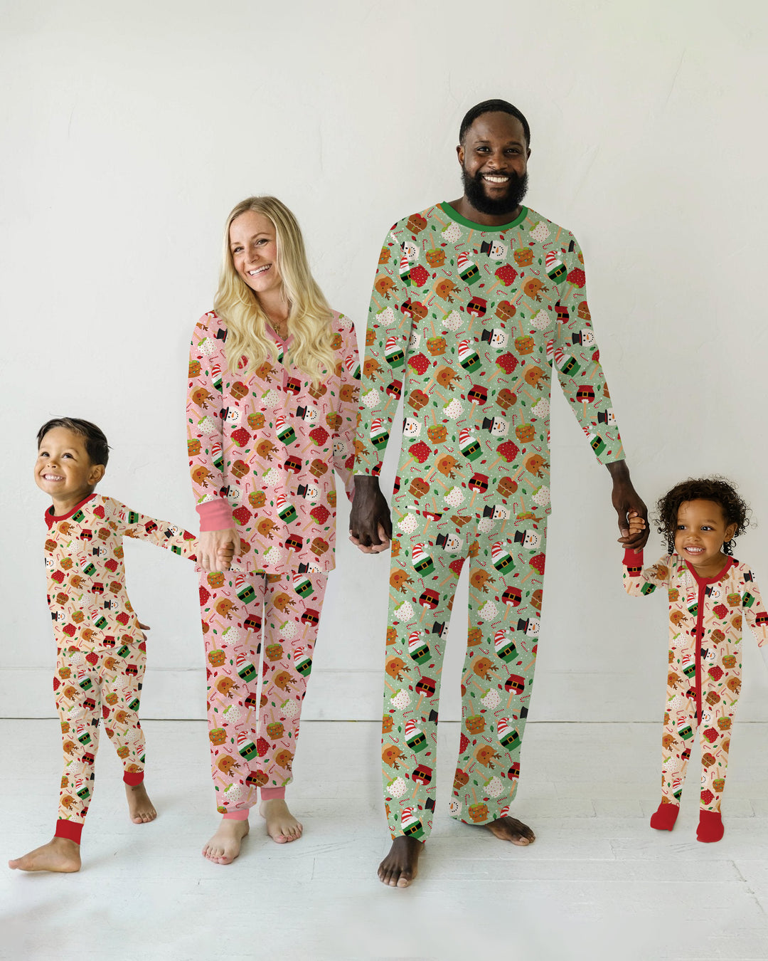 Template Bamboo Two Piece Long Sleeve Pyjamas Set
