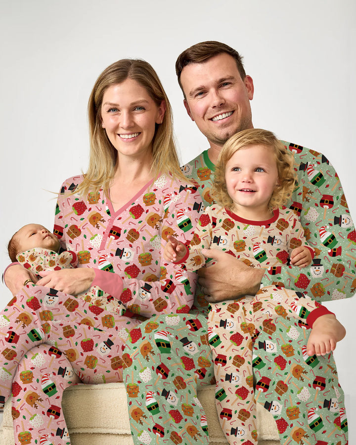 Template Bamboo Two Piece Long Sleeve Pyjamas Set