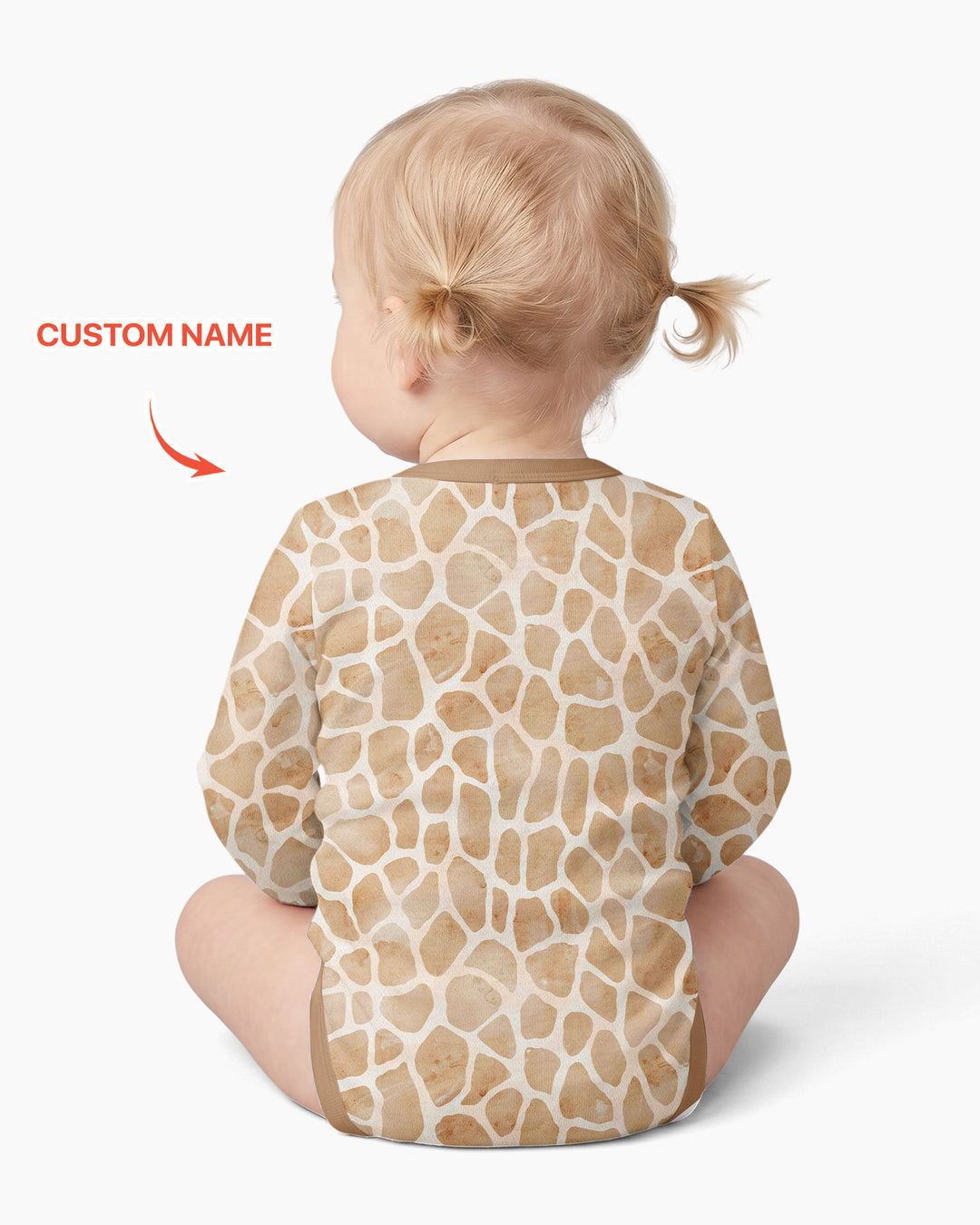 Personalized You Bet Giraffe I'm Cute Bamboo Bodysuit