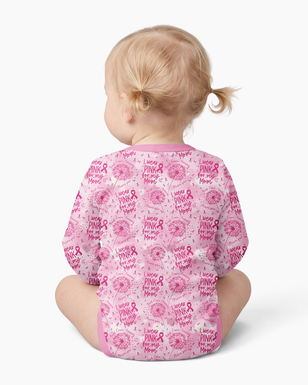 I Wear Pink For My Mom Bamboo Bodysuit