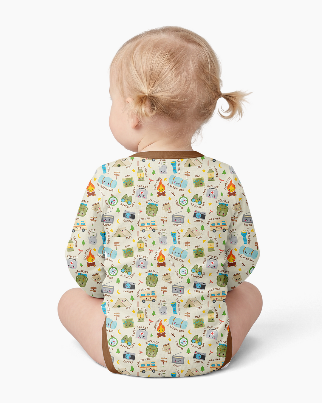 Little Camp Adventure Family Matching Bamboo Bodysuit