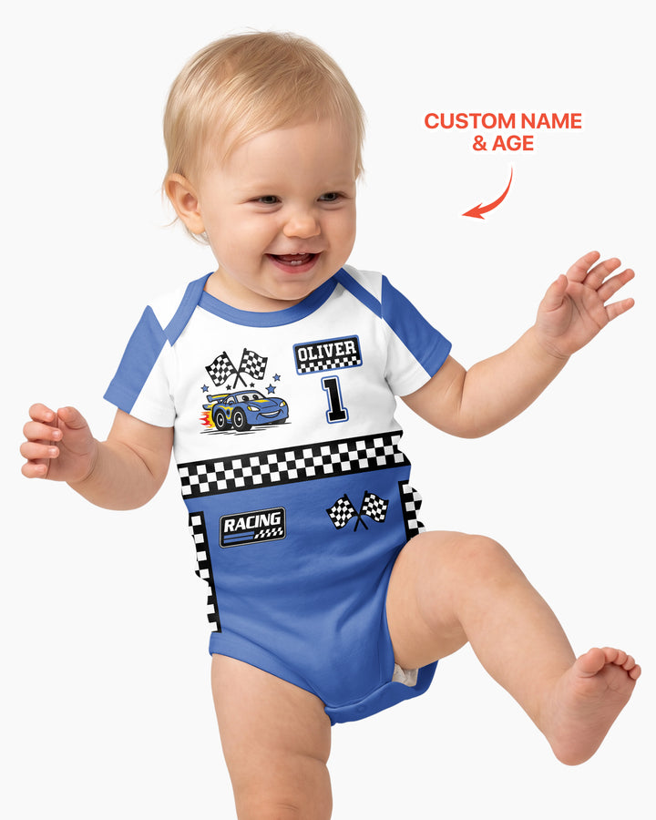 Born To Race Bamboo Short Bodysuit