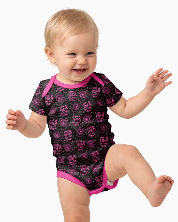 I Wear Pink For My Mom Bamboo Bodysuit