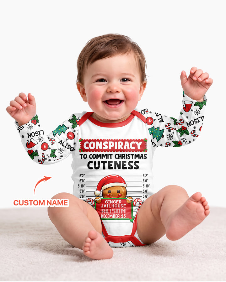 Funny Christmas Family Matching Bamboo Bodysuit