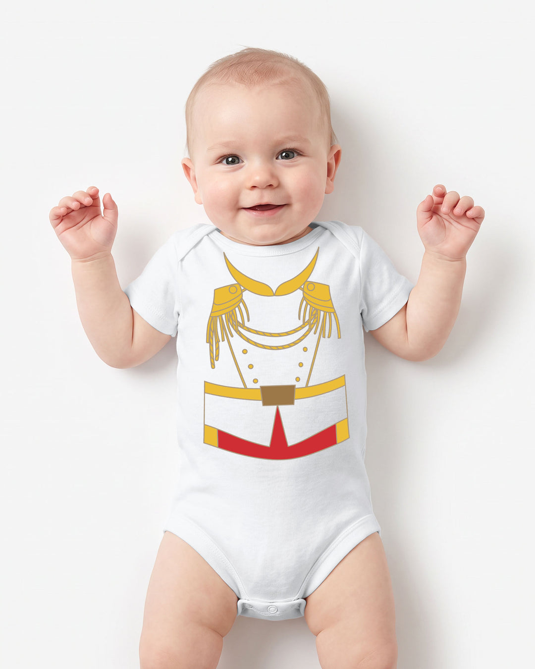 Charming Baby Prince Halloween Costume Bamboo Bodysuit