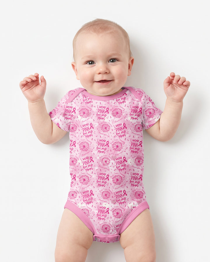 I Wear Pink For My Mom Bamboo Bodysuit
