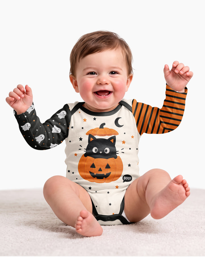 Boo Kitty Bamboo Bodysuit