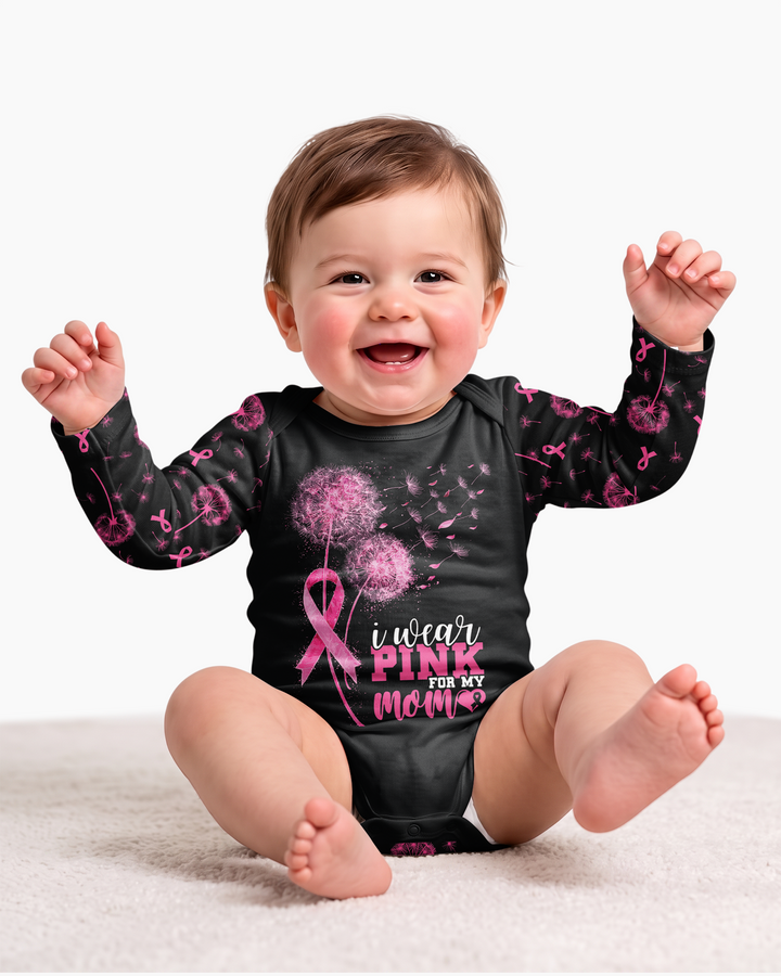 Dandelion Pink For Mom Bamboo Bodysuit
