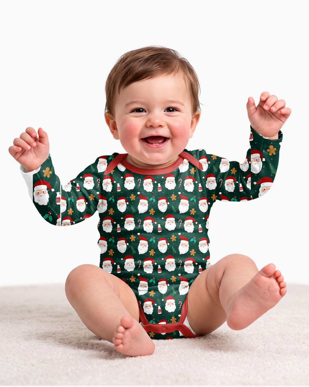 Christmas Sweet Santa Bamboo Bodysuit