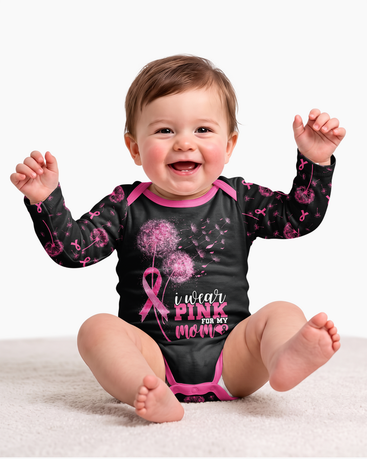 Dandelion Pink For Mom Bamboo Bodysuit
