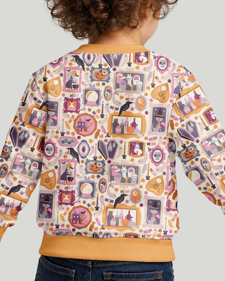 Spooky Portraits Bamboo Crewneck Sweatshirt