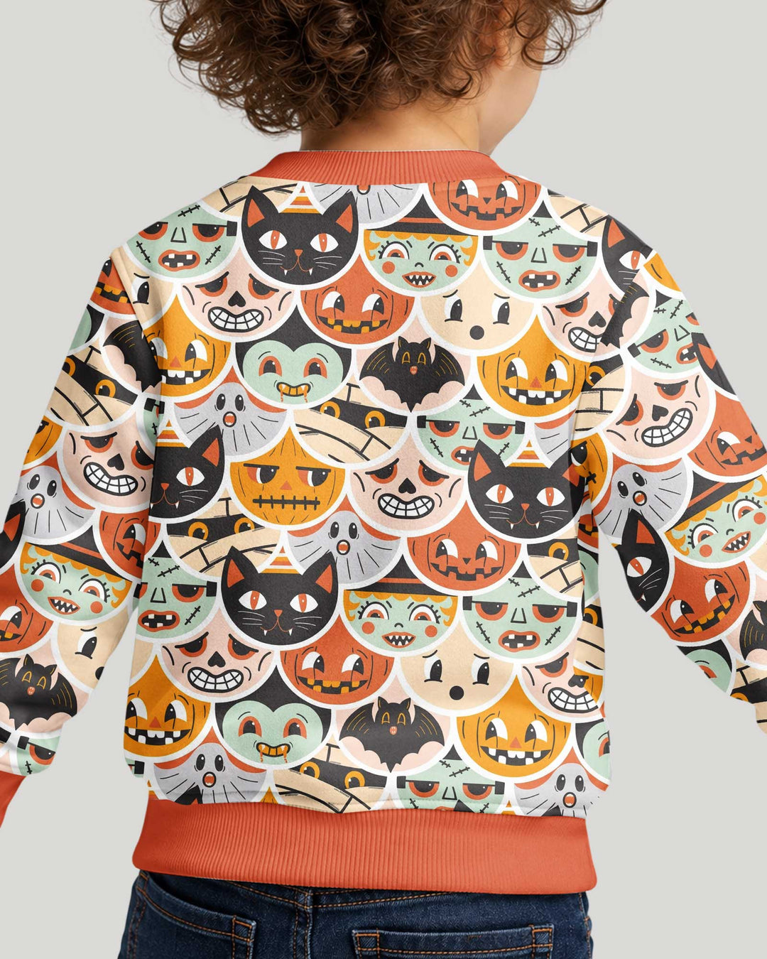 Monster Mash-Up Bamboo Crewneck Sweatshirt