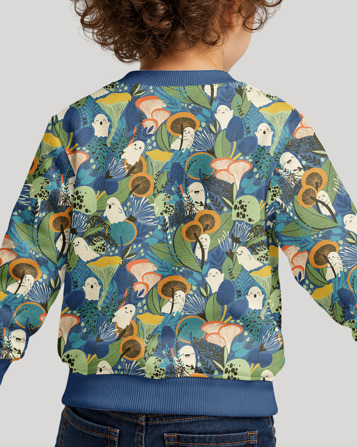 Ghost Forest Bamboo Crewneck Sweatshirt